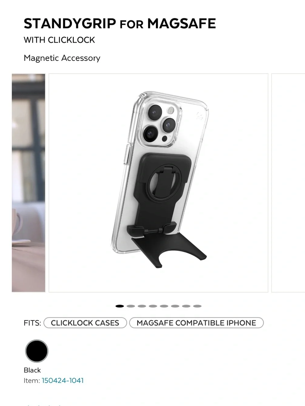 Speck Magnetic ClickLock Grip and Stand
